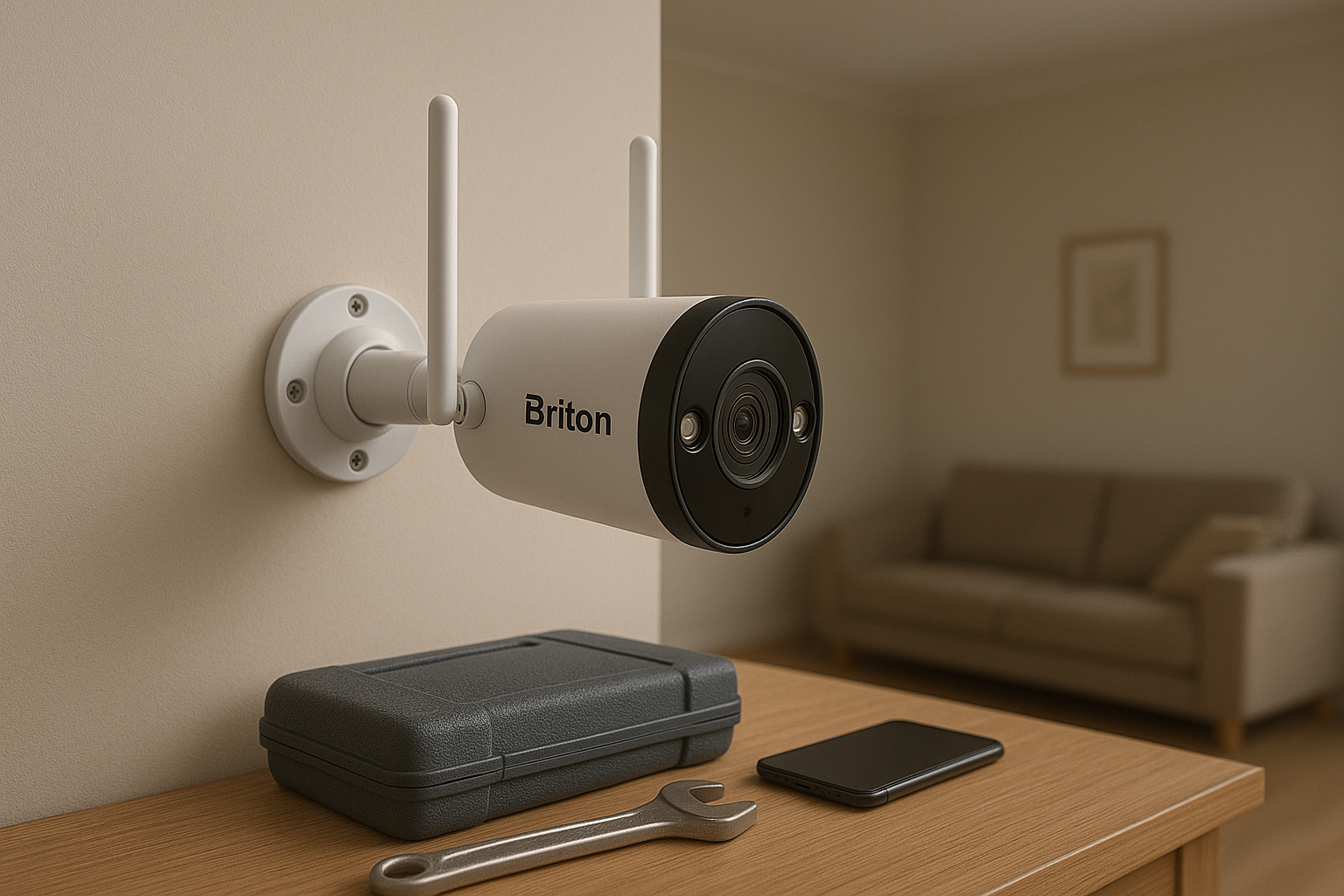 راه اندازی دوربین بولت وای فای برایتون