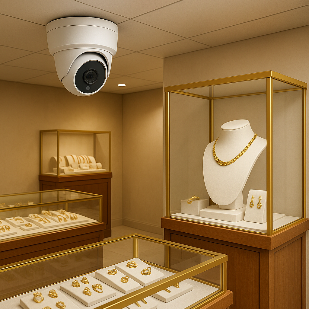 دوربین مداربسته صنف طلافروشی